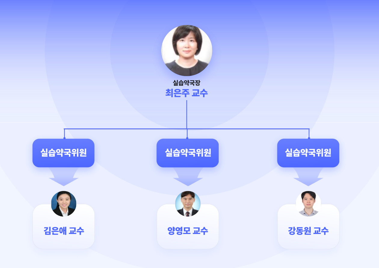 실습약국 조직도